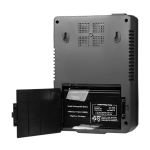 UPS 1000VA/600W, LED, AVR-Repornire automata, 8x Schuko, 2x RJ45, USB-B - TSY Power TSY-D-1K0-LED - imagine 4