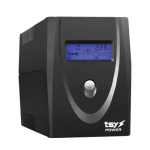 UPS TSY Power 600VA/360W, LCD, AVR, 2 Schuko, 2 RJ45, 1 USB-B, Management - TSY Power TSY-MP-0K6-LCD
