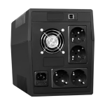 UPS TSY Power 2000VA/1200W LED AVR repornire automată 4x Schuko, 2x RJ45, 1x USB-B - TSY-MP-2K0-LED - imagine 2