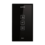 Post de interior audio, touch, montaj aparent, carcasa ABS, IP31 - Electra IA.03N
