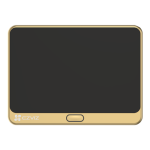 Vizor electronic smart, Wi-Fi, FullHD, monitor 4.3 inch, sonerie, acumulator 4600mAh, Auriu - EZVIZ - imagine 2