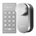 Kit incuietoare electrica si gateway, usor de instalat - EZVIZ DIY lock KIT