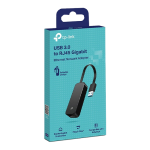 Adaptor USB 3.0 la Ethernet Gigabit RJ45, Plug & Play, design compact - TP-LINK UE306 - imagine 4