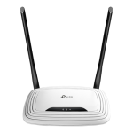 Router Wireless Wi-Fi 4, 2.4 GHz: 300 Mbps - TP-LINK TL-WR841N