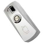 Buton iesire metalic aparent cu LED albastru, acces facil pe intuneric - CSAccess CSB-805L - imagine 2