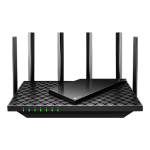 Router wireless TP-Link ARCHER AX72 WiFi 6 AX5400 cu Tehnologie OneMesh™
