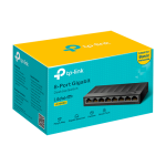 Switch 8 porturi Gigabit, Desktop, plastic, negru - TP-LINK LS1008G - imagine 3