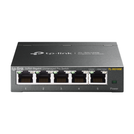 Switch 5 porturi Gigabit, Desktop, Easy Smart ,16Gbps - TP-LINK TL-SG105E