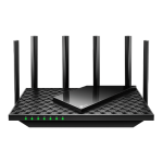 Router wireless TP-Link Archer AX72 Pro, AX5400, Wi-Fi 6, Dual-Band Gigabit, 1x2.5 Gigabit, USB 3.0, MU-MIMO