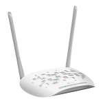Access Point Wireless 2.4GHz 300 Mbps, 2 Antene externe, Alb - TP-LINK TL-WA801N