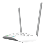 Access Point Wireless 2.4GHz 300 Mbps, 2 Antene externe, Alb - TP-LINK TL-WA801N - imagine 2