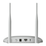 Access Point Wireless 2.4GHz 300 Mbps, 2 Antene externe, Alb - TP-LINK TL-WA801N - imagine 3