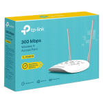Access Point Wireless 2.4GHz 300 Mbps, 2 Antene externe, Alb - TP-LINK TL-WA801N - imagine 4