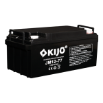Acumulator Pb-acid AGM Deep Cycle, 12V, 77Ah, conector M8 - KIJO - imagine 3