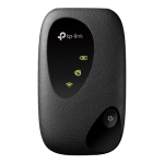 Router Wireless 4G, cartela SIM, 1xmicroUSB, 1xmicroSD, portabil, acumulator 2000mAh - TP-LINK M7000