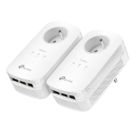 Starter kit Powerline TP-LINK TL-PA8010PKIT AV1300/AV2000 3 Passthrough - TP-LINK