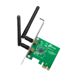 Placa de retea Wi-Fi 4, 2.4 Ghz, 300Mbps, 2dBi, PCI Express - TP-LINK