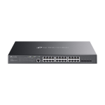 Switch L2+, 24 x RJ45 1G PoE, 4 x SFP 1G, Management, 1U - TP-Link Omada
