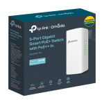 Switch exterior L2+, 4 x PoE RJ45 1G, 1 x RJ45 1G PoE IN, Management, IP55 - TP-Link Omada - imagine 3