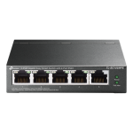 Switch PoE Gigabit 5 porturi 65W pentru retele profesionale - TP-LINK TL-SG105MPE