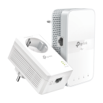 Kit Powerline AV1000, Passthrough, Wi-Fi 5, AC1200 Dual-Band, 1 x RJ45 Gigabit - TP-Link