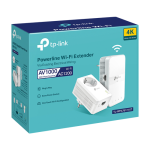 Kit Powerline AV1000, Passthrough, Wi-Fi 5, AC1200 Dual-Band, 1 x RJ45 Gigabit - TP-Link - imagine 3