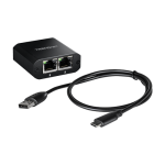 Splitter RJ45 Gigabit 1 IN, 2 OUT, USB-C - TRENDnet - imagine 4