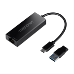 Adaptor USB-C 3.1 la RJ45 2.5G, adaptor USB-A - TRENDnet