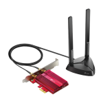 Adaptor PCI-E Bluetooth 5.2, Wi-Fi 6, AX3000 Dual-Band, 2 x Antene High-Gain - TP-Link