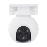 Camera IP Wi-Fi, 4MP, Exterior, 3 Lentile, IR 30m, Card, Microfon, Difuzor - EZVIZ CS-H80f(3x4MP) - imagine 2