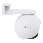 Camera IP Wi-Fi, 4MP, Exterior, 3 Lentile, IR 30m, Card, Microfon, Difuzor - EZVIZ CS-H80f(3x4MP) - imagine 3