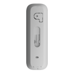 Sonerie video cu AI integrat, senzor PIR si control prin aplicatie, 4MP, alb - AJAX - imagine 4