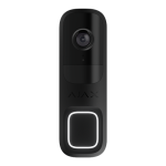 Sonerie video cu AI integrat, senzor PIR si control prin aplicatie, 4MP, negru - AJAX - imagine 2