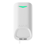 Detector de miscare in dubla tehnologie PIR+MW, anti-masking, Superior MotionProtect G3 Fibra Plus alb - AJAX