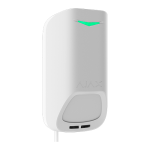 Detector de miscare in dubla tehnologie PIR+MW, anti-masking, Superior MotionProtect G3 Fibra Plus alb - AJAX - imagine 2