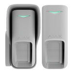 Detector miscare tip cortina, Outdoor, wireless, alb - AJAX