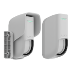 Detector miscare tip cortina, Outdoor, wireless, alb - AJAX - imagine 2
