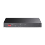 Switch 2 x RJ45 1G PoE++, 6 x RJ45 1G PoE+, 1 x RJ45 1G, 1 x combo RJ45/SFP 1G, Unmanaged - TP-Link
