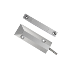 Contact magnetic aparent NC, pentru usa culisanta, suport L inclus - CSAccess CM-55AL