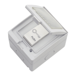 Buton de ieșire pentru control acces, NO/NC, IP55, aplicabil - CSAccess CSB-2D