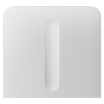 Buton lateral dimabil, alb - AJAX - imagine 3