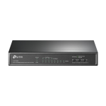 Switch 8 porturi 100Mbps din care 4 porturi PoE+, 66W - TP-LINK TL-SF1008P