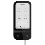 Tastatura KeyPad TouchScreen, Fibra alb - AJAX Fibra ASP white