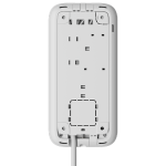 Tastatura KeyPad TouchScreen, Fibra alb - AJAX Fibra ASP white - imagine 3