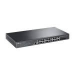 Switch L2+, 24 x RJ45 1G, 4 x SFP+ 10G, Alimentare Baterie 12V, Management - TP-Link - imagine 3