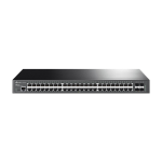 Switch Gigabit L2+ cu 48 porturi si 4 SFP+, Rackmount, management avansat - TP-LINK TL-SG3452X