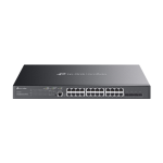 Switch PoE cu management 24 porturi Gigabit, 4 SFP+, 384W PoE, rackabil - TP-LINK TL-SG3428XMP