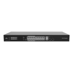 Switch 16 porturi PoE, 2 x Combo Uplink RJ45/SFP gigabit, Unmanaged - UNV