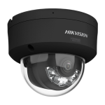 Camera IP 4MP Ext, ColorVu3, LED/IR 30m, Card, 2xMic, PoE -HikVision DS-2CD2147G3-LIS2UY-2.8mm-BLACK - imagine 2