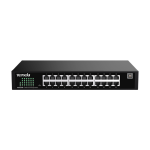 Switch 24 porturi RJ45 Gigabit, Management, 1U - TENDA